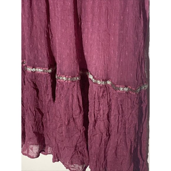 Free People Womens Skirt  Light Purple Boho NWT - Picture 8 of 9